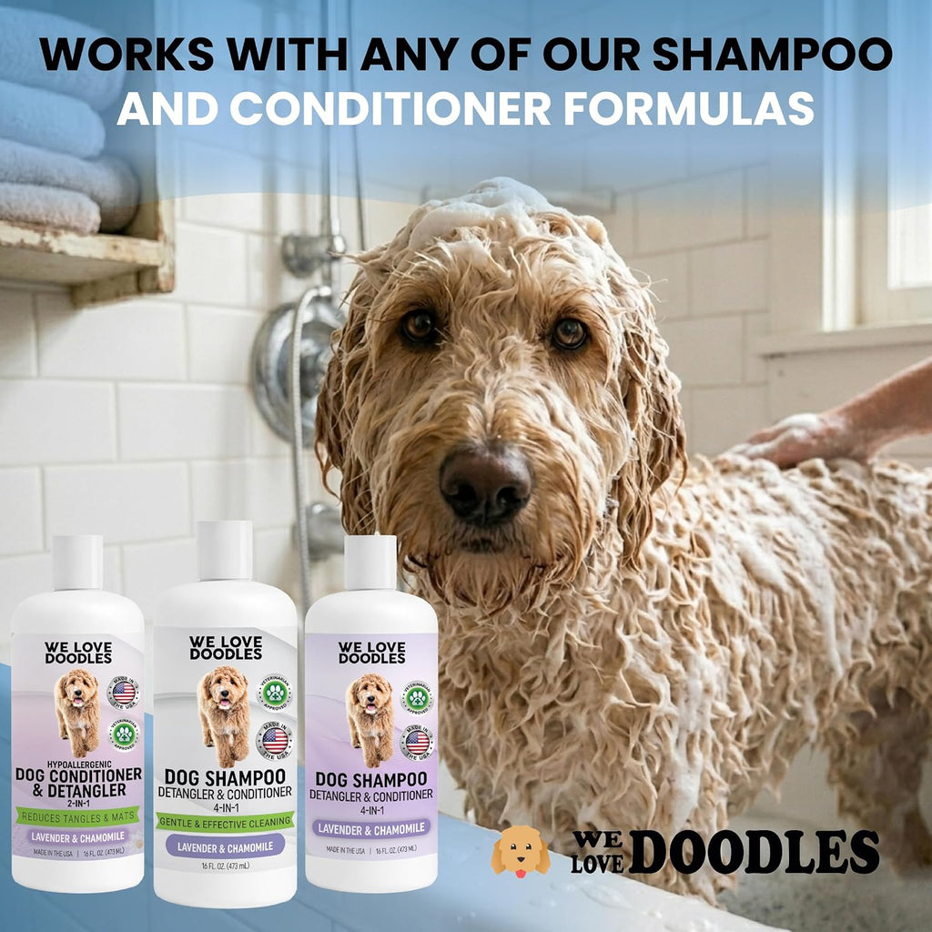 Dilution Bottle for Dog Shampoo, Conditioner & Solutions, 35 oz, 2 Pack