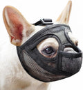 Mesh Short Snout Dog Muzzle with Anti-Eating Design for Frenchie