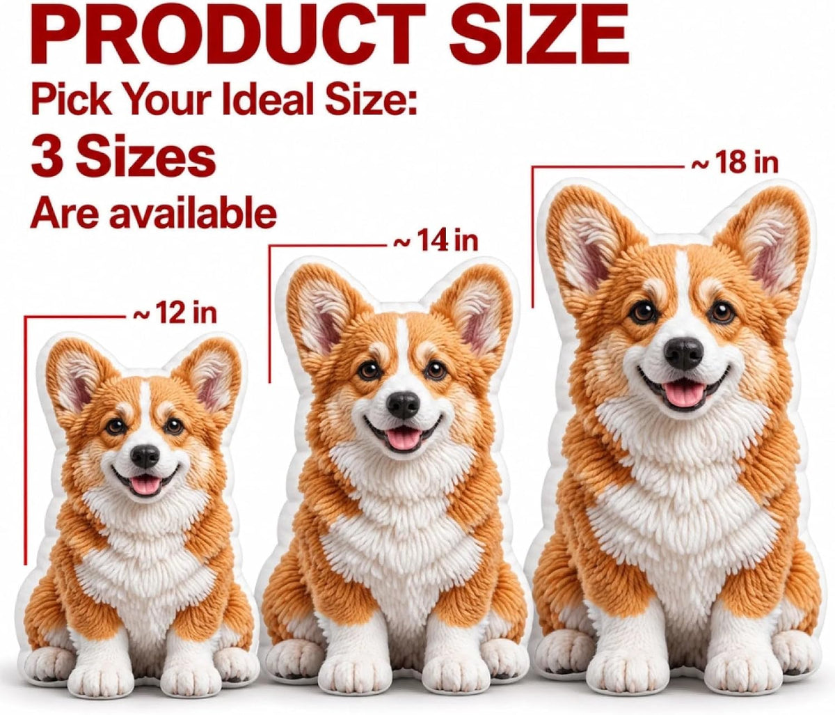 Wrappiness Custom Photo Pet Pillows For Dogs, Pet Lovers Gift Decor Sofa