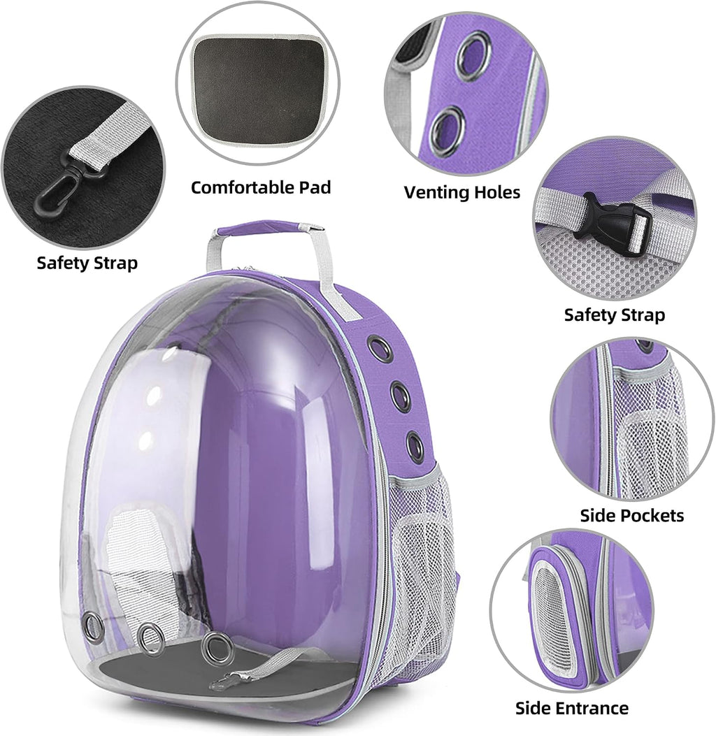 Pet Backpack Carrier,Bubble Backpack Cat Carrier,Pets and Small Dogs,Space Capsule Pet Carrier for Traveling, Walking, H