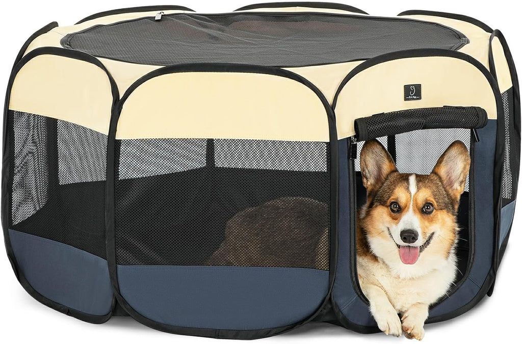 A 4 Pet 40.55-in Dog Playpen for Small Dogs & Puppies, Foldable