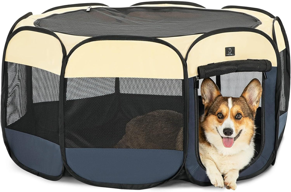 A 4 Pet 40.55-in Dog Playpen for Small Dogs & Puppies, Foldable