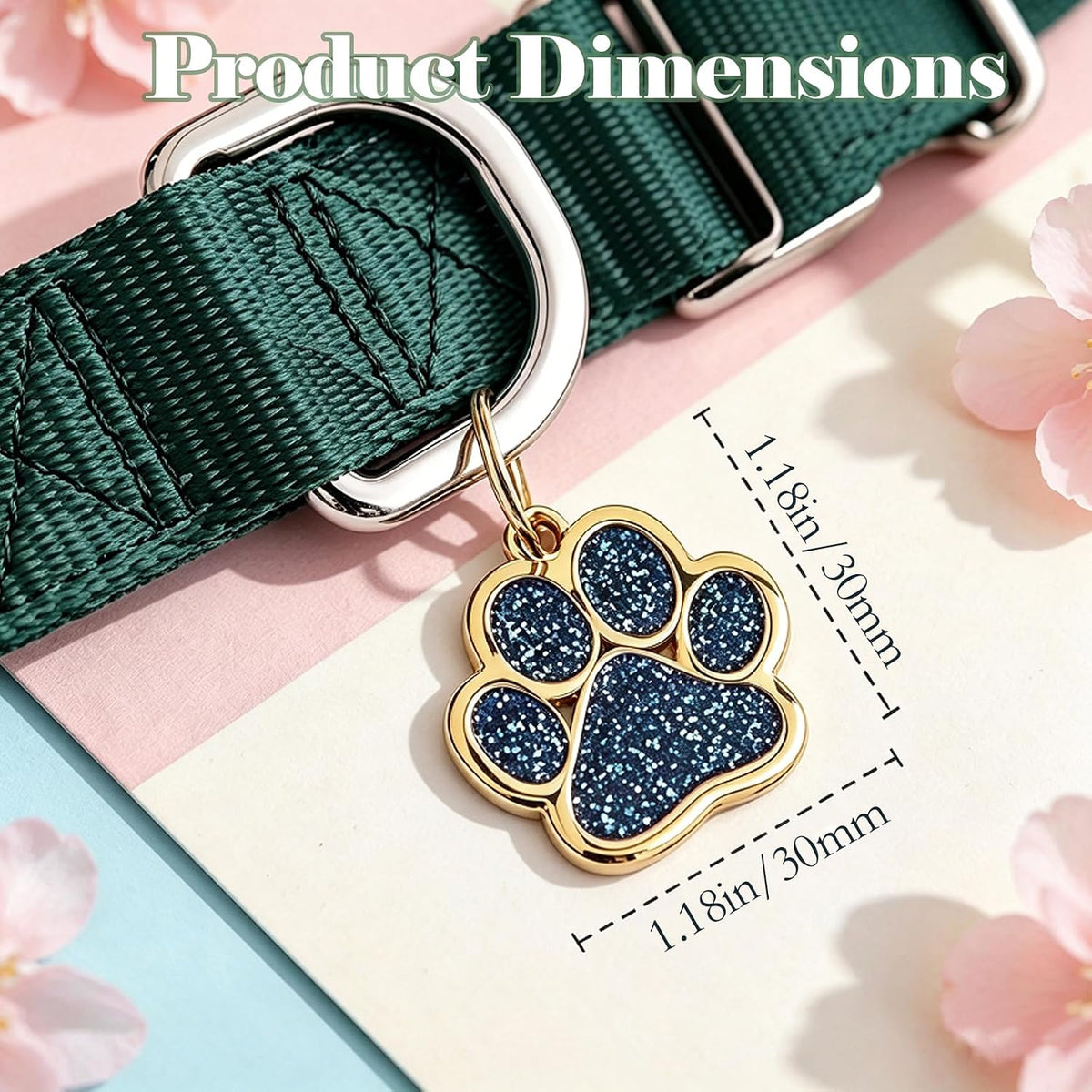 Personalized Dog Tag - Custom Laser Engraved Pet ID Tags