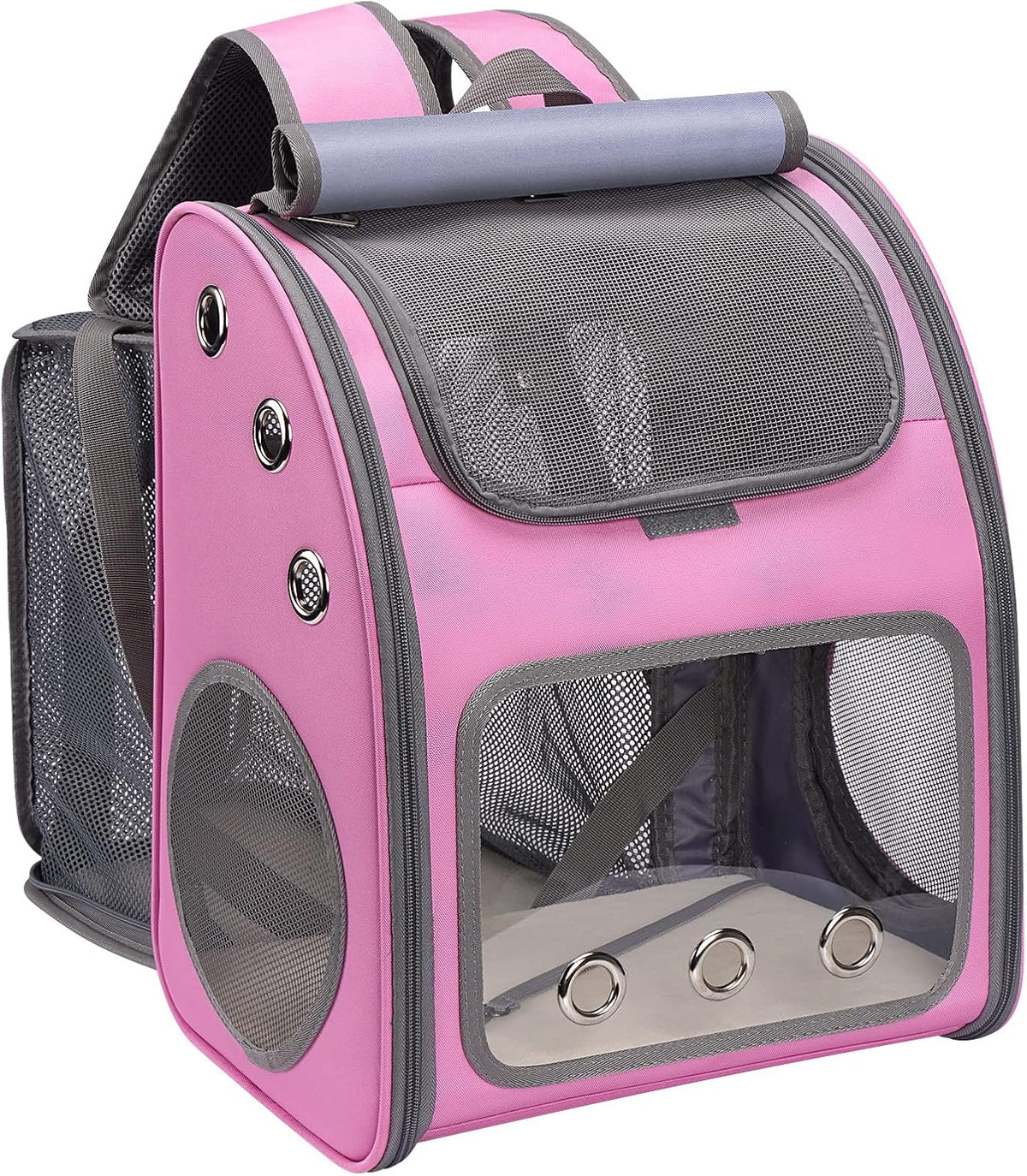 Expandable Cat Backpack Carrier for Small Cats/Dogs Airline Approved