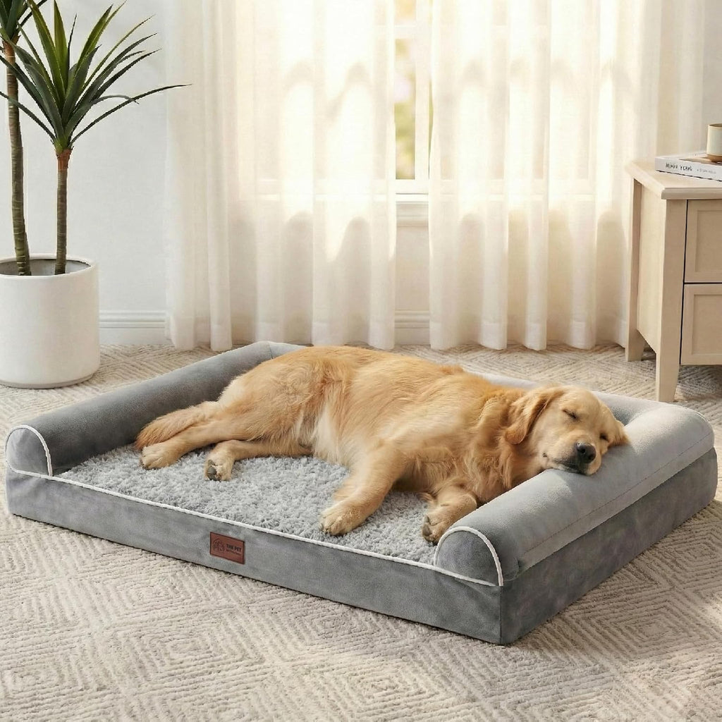 WESTERN HOME Orthopedic Dog Bed Washable Couch for Large Senior Dog 36"