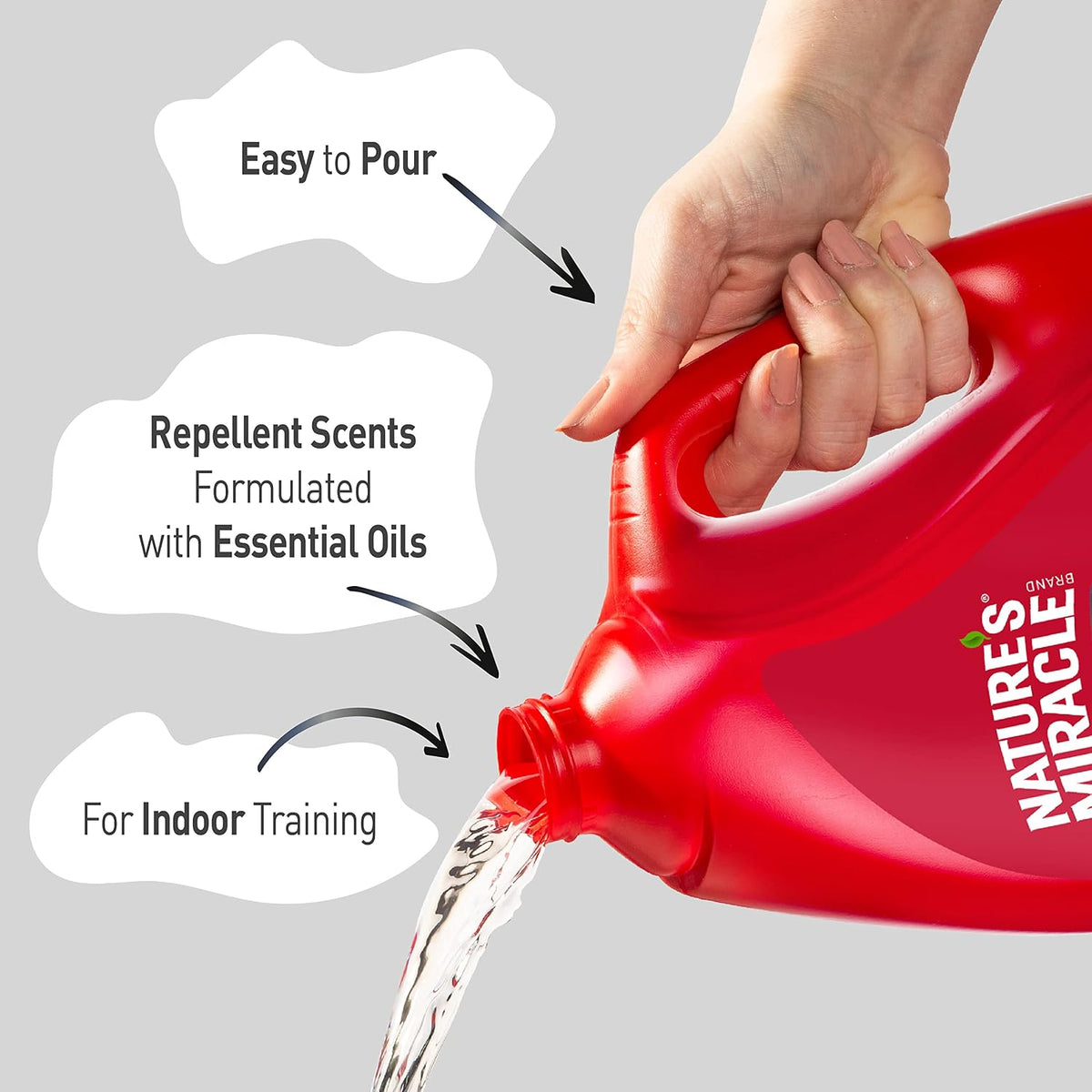 Nature's Miracle Advanced Platinum No More Spraying Training Spray, 128 oz