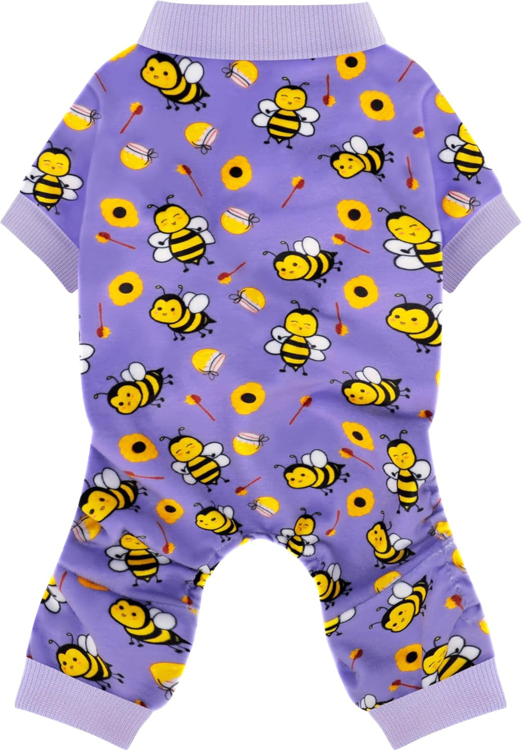 Dog Pajamas Onesie: Comfortable Four-Legged Apparel for Small, Medium, & Large Dogs, Polyester Material for Comfort, Wri