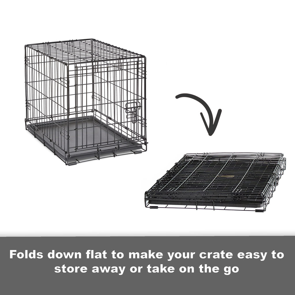 New World by Midwest 48-Inch Single Door Crate, XL Breeds, 90-110 lbs