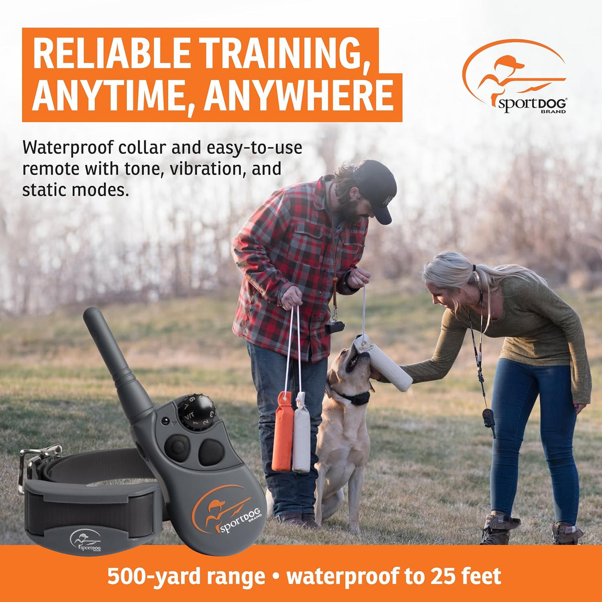 SportDOG FieldTrainer 425X Remote Trainer, 500-Yard Range, Waterproof
