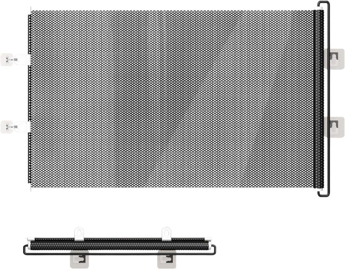 No-Drilling Retractable Dog Gate - Door Fence Accessory, Product with