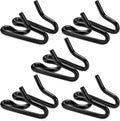 (5 Pack) Stainless Steel Dog Collar Extra Links Designed for 2.25mmH-S Collar Links, Black