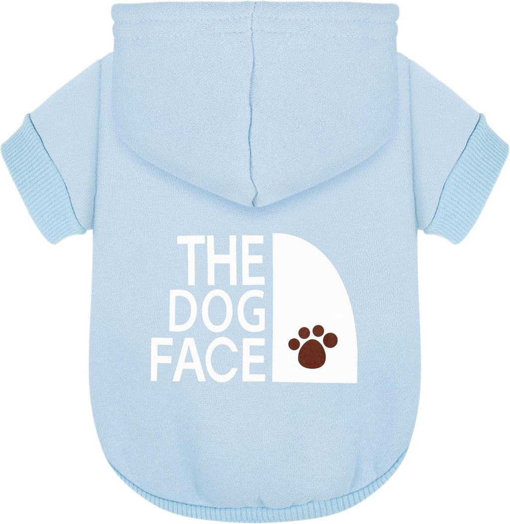 Black Chihuahua Dog Hoodie: Keep Your Pup Warm and Stylish with a 'The Dog Face' Printed Sweatshirt Pet Clothes, and Swe