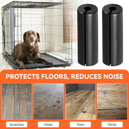 10Pcs Rubber Dog Crate Replacement Parts,Large Crate Feet for Midwest Homes