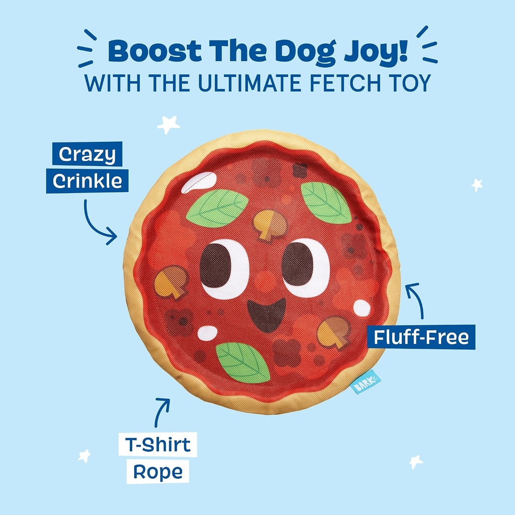 BarkBox Signore Pizza Face Interactive Dog Toy