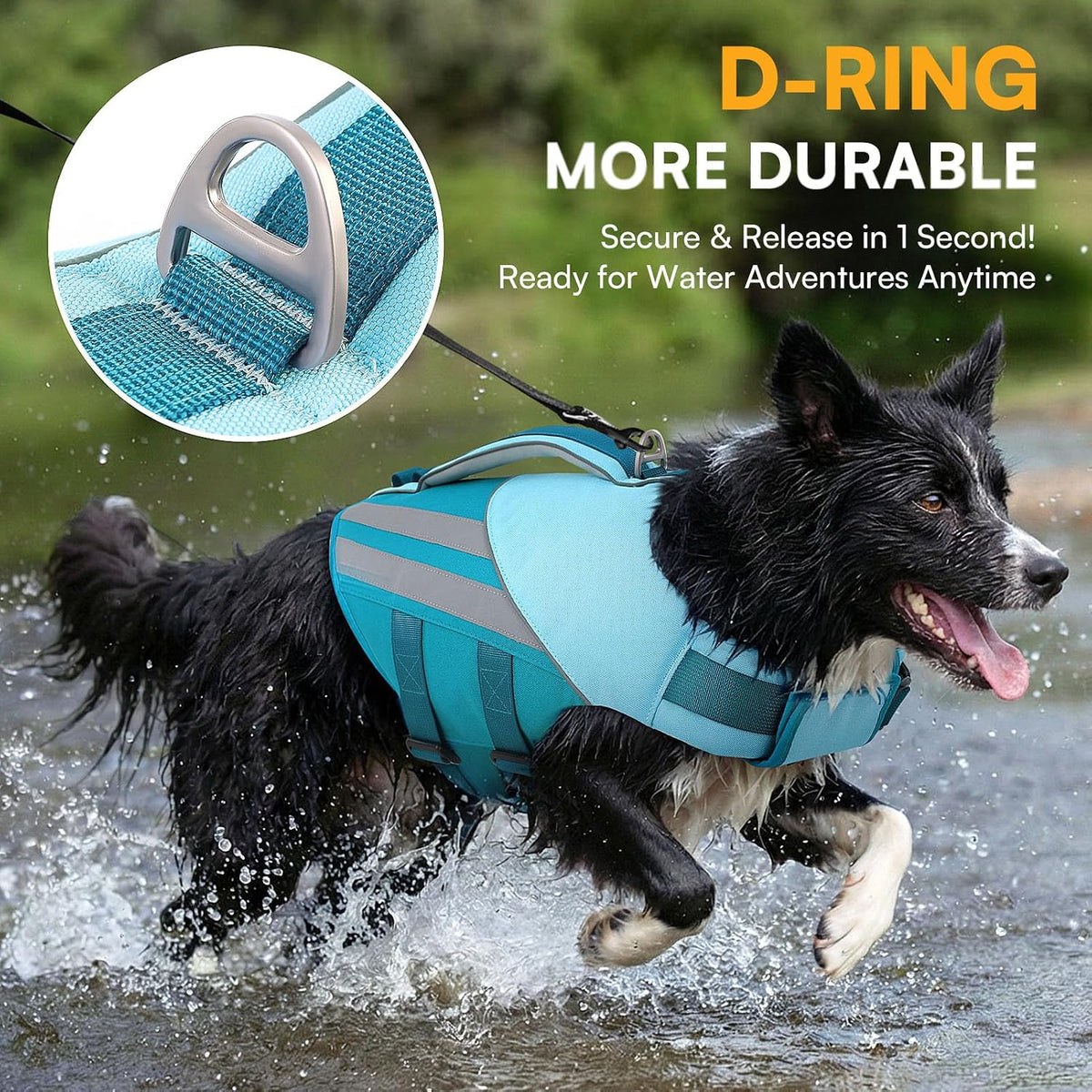 Small Dog Life Jacket, Lightweight High Buoyancy Dog Life Vest