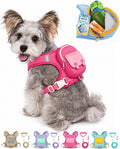 Dog Backpack Harness No-Pull Control Reflective Waterproof