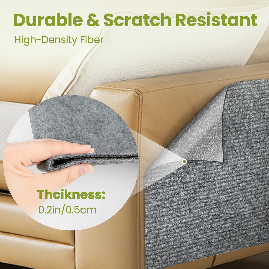 Cat Scratch Couch Furniture Protector, 78.7" x 15.8" Cat Scratcher Pad