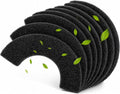 8 Pack 0.5" Thickened Activated Carbon Filters Compatible with LR 4