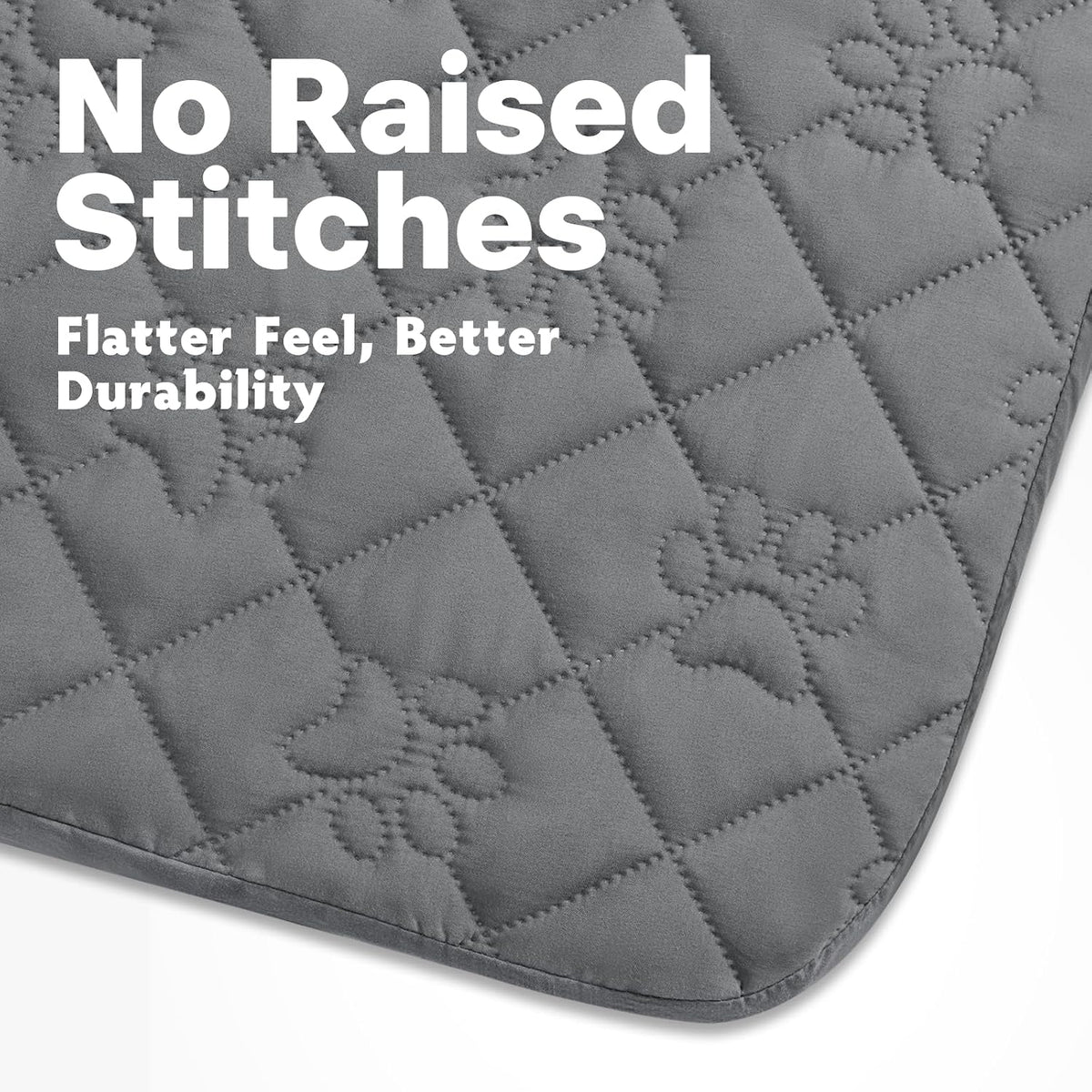 Pawfinity Waterproof Dog Bed Cover Replacement, Fitted Sheet Washable