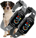 Dog Bark Collar 2 Pack, Auto Anti Barking Collar for Large Medium Small Dogs 11-120lbs, 7 Sensitivity Levels, 5 Safe Tra