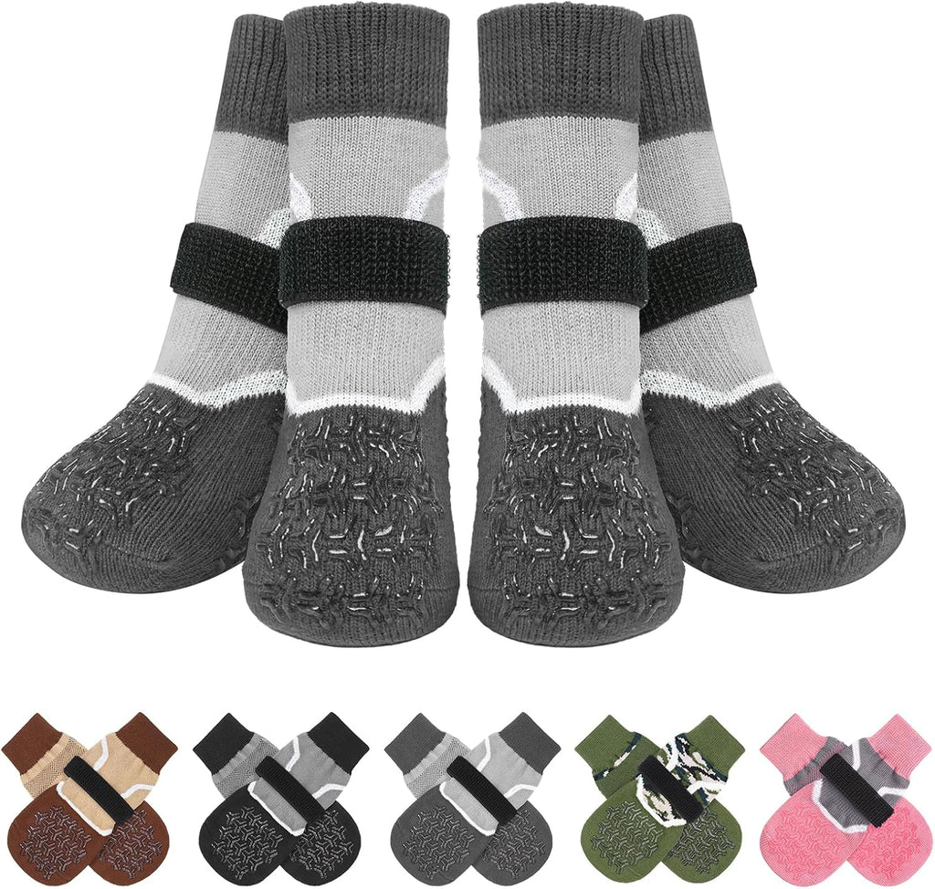 6PCS Dog Socks to Prevent Licking Paws for Hot/Cold Pavement