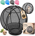 360° Panoramic Pop-Up Rolling Cat Playpen Ball,Outdoor Foldable Enclosure