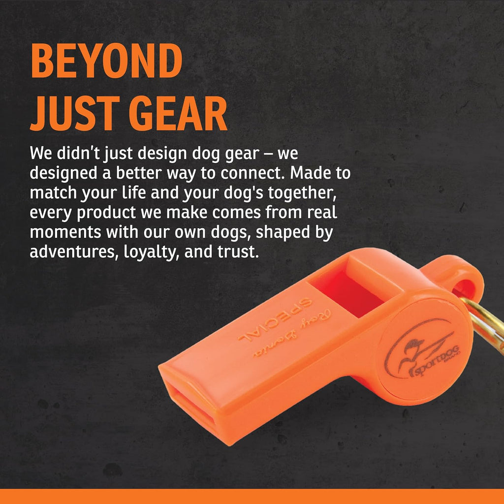 SportDOG Roy Gonia Special Whistle - Orange Without Pea