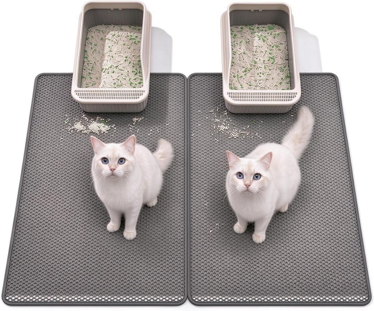 Cat Litter Mat Large, 35x25 In Cat Litter Trapping Mat, Scatter Control