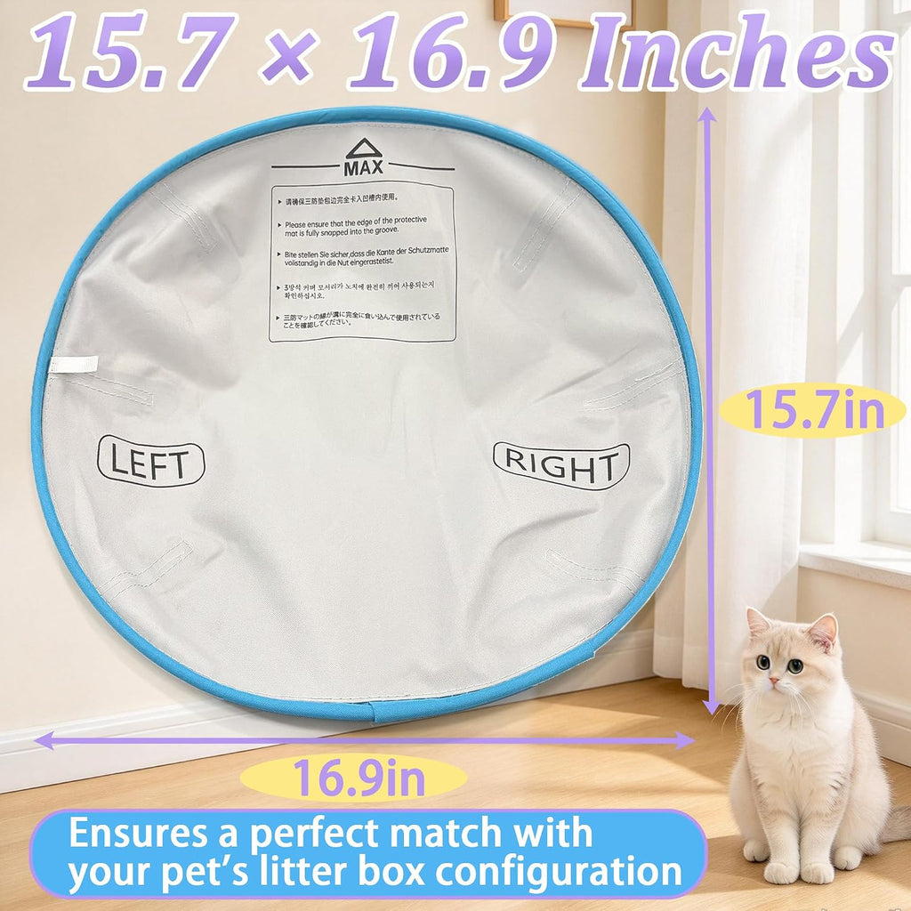NewKe 2PCS Replaced Cat Litter Pads for CATLINK Open-X Automatic Litter Box