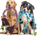 Dog Rope Toy Set for Large Dogs and Aggressive Chewers