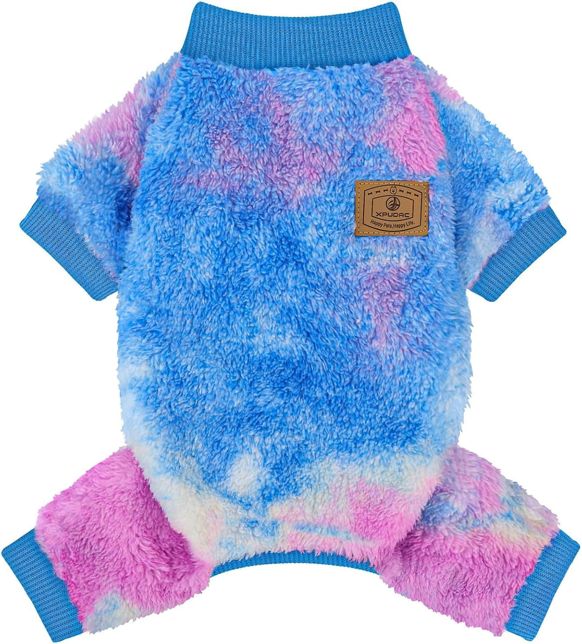 Cow Dog Sweater, Dog Winter Clothes for Small Medium Dogs Girl Boy Fleece Pet Pajamas for Winter Christmas, Medium