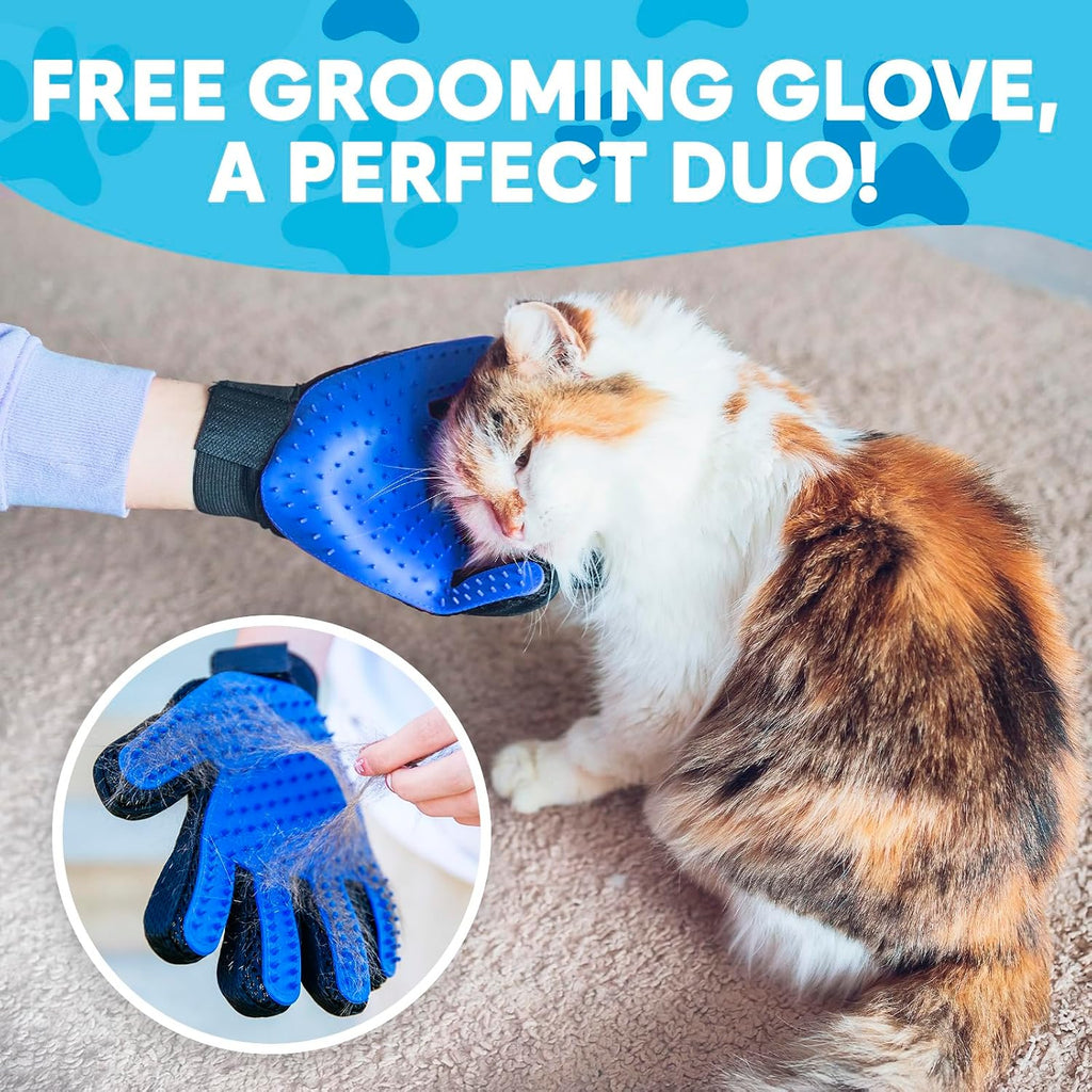 Carpet Rake and Fur Scraper for Pet Hair Removal, Dogs, Cats