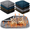 8 Pack Self Heating Cat Mat, Mixing Color, 16 x 20 Inch