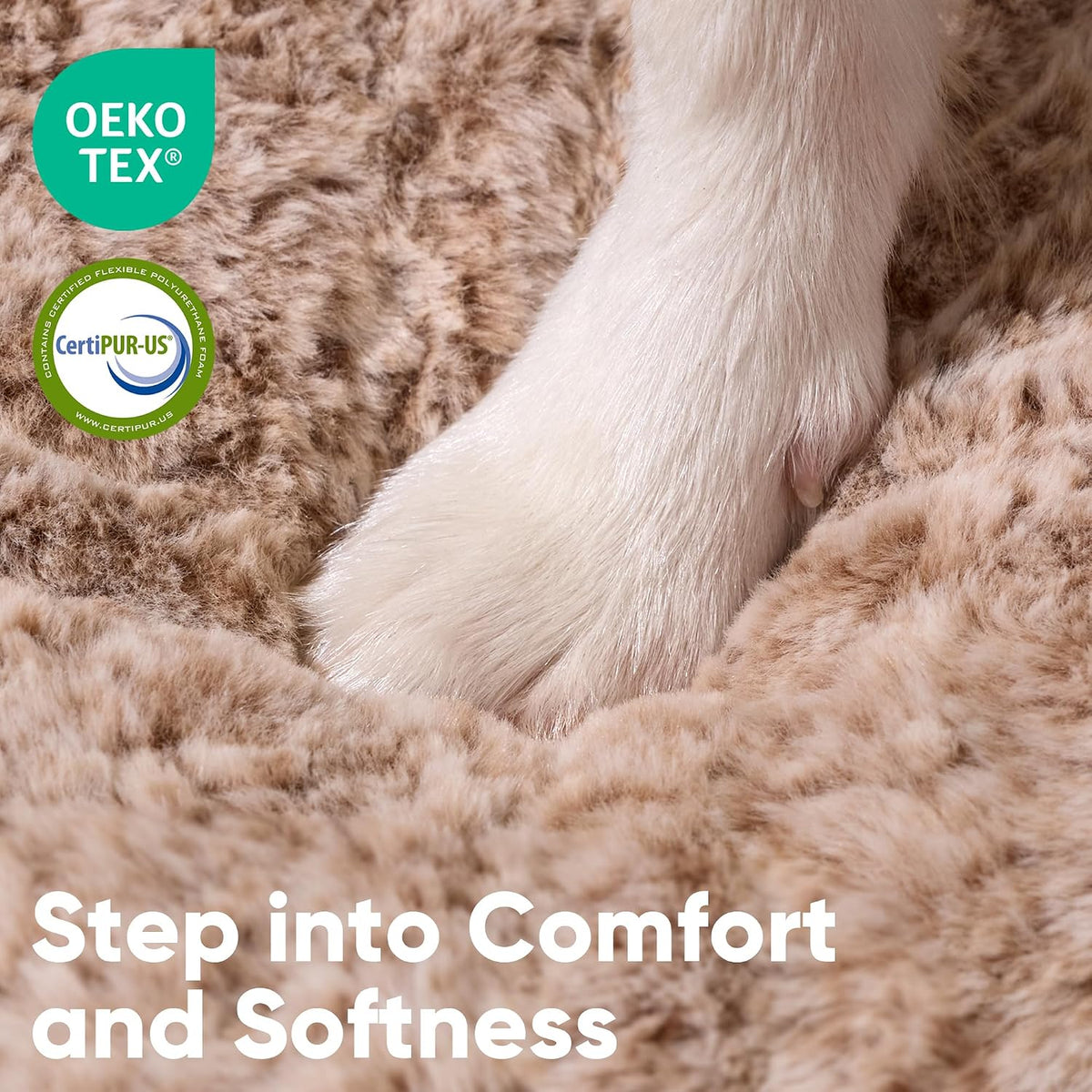 FUKUMARU X-Large Thickened Dog Couch Bed, Orthopedic, Waterproof & Washable