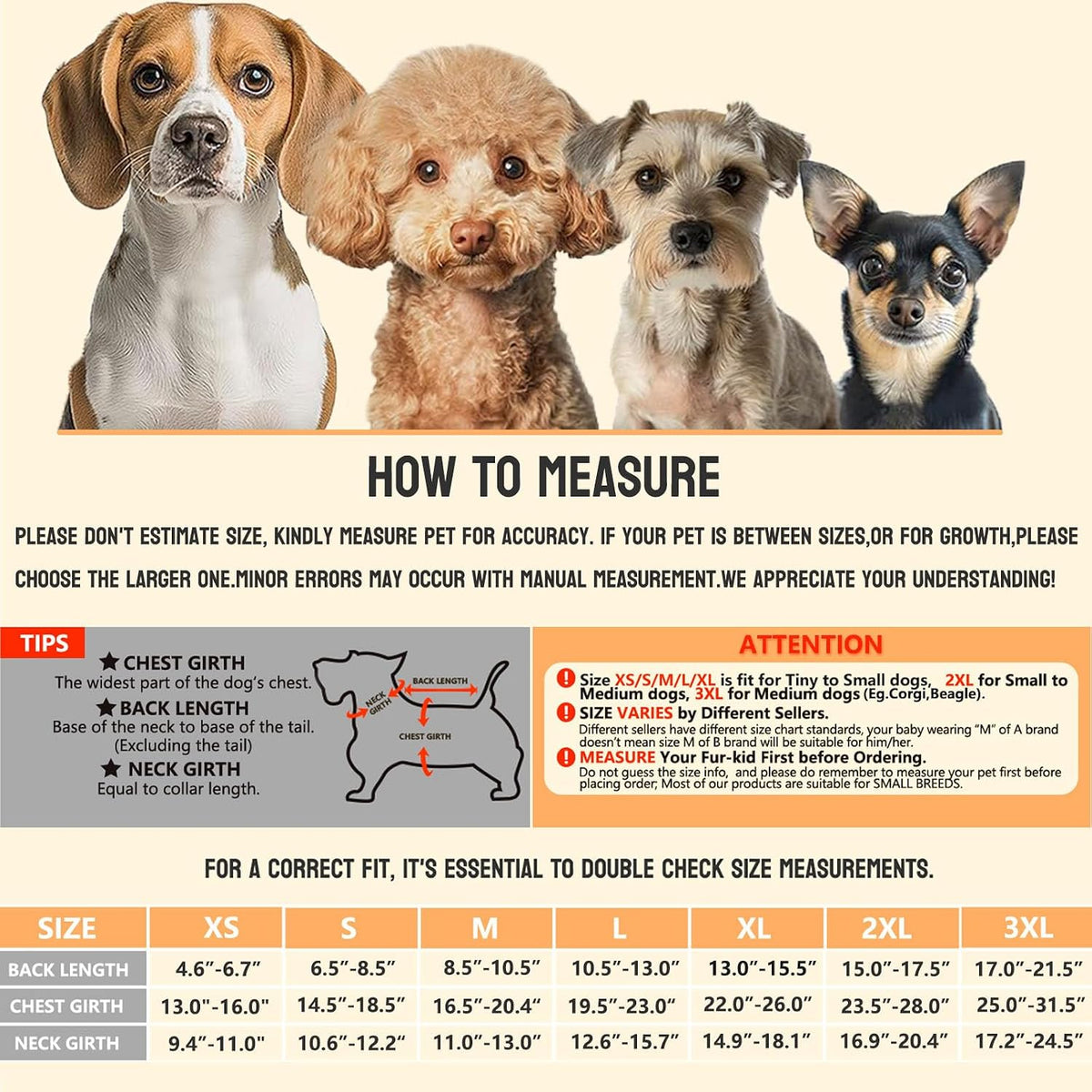Dog Raincoat Small Dog Rain Jacket Waterproof Pet Rain Suit Double-Layered Poncho for Puppy Small Dogs Hooded Warm Linin