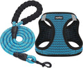 Dog Harness Step-in Breathable Puppy Cat Vest, Medium, Blue