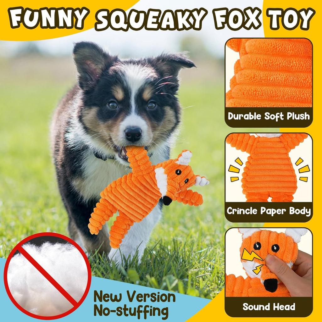 Zeaxuie 9 Pack Luxury Puppy Toys for Teething Small Dogs, Puppy Chew Toys with Cute Squeaky Dog Toys, Ball and More Rope