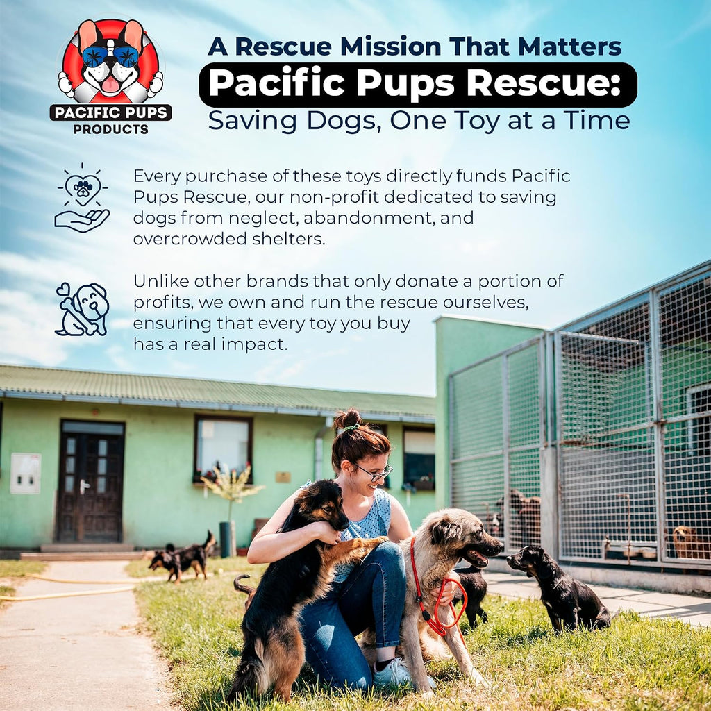 Pacific Pups Products Dog Rope Toys for Medium Dogs, 11 Pack