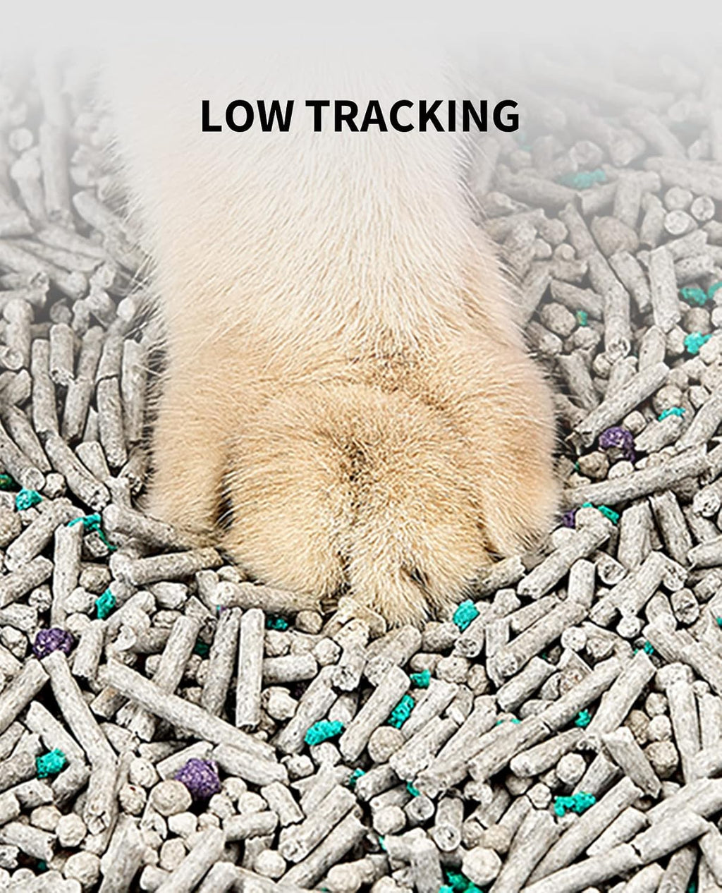 PETKIT Mixed Cat Litter Fast Clumping, Flushable, Ultra Absorbent, 100% Natural Ingredients Litter, Water Dissolvable, R