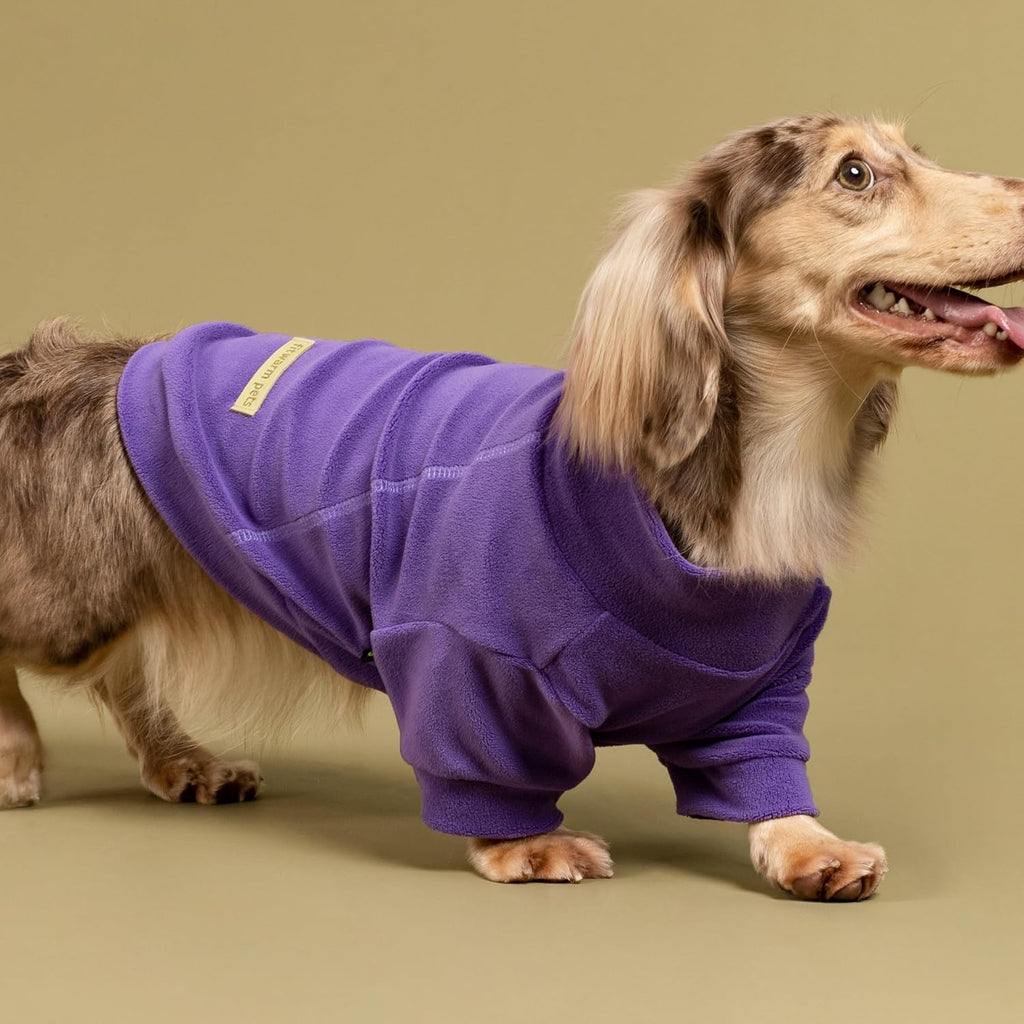 Fitwarm 3 Pack Classic Fleece Dog Sweater, Turtleneck Dog Sweatshirt, Dog Winter Clothes for Small Dogs Boy Girl, Pet Pu