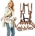 Personalized Dog Carrier Purse with Embroidered Name for Small Medium Pet