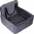 Dog Car Booster Seat with Safety Tether and Memory Foam for Pets