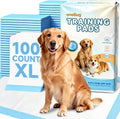 100 Count Disposable XL Pee Wee Pet Training Pads for Dog, 28x34 in