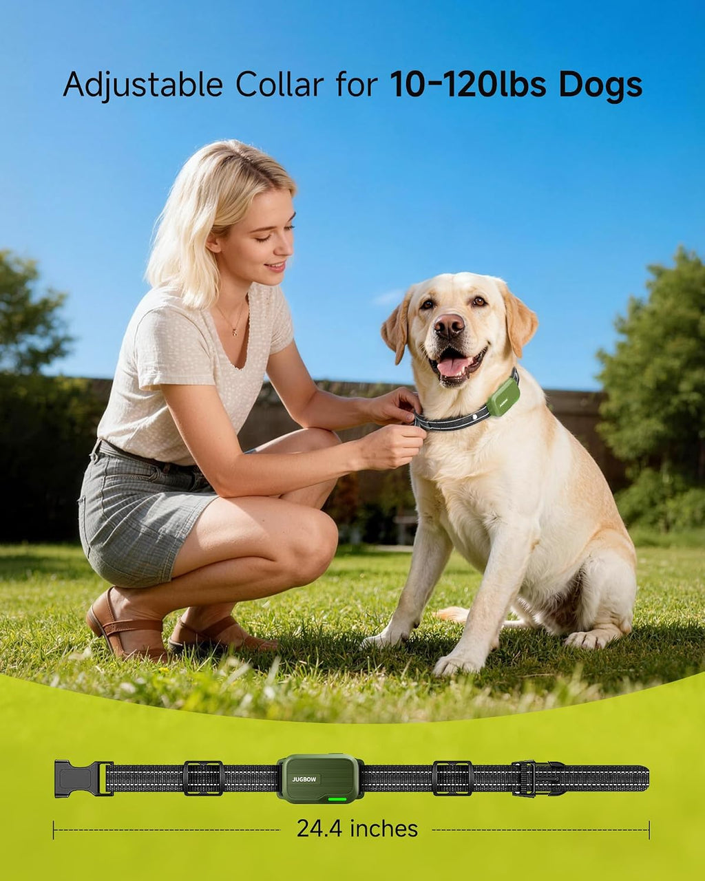 Shock Collar for 2 Dogs with Remote, 4200FT Range, Fits 10-120 lbs