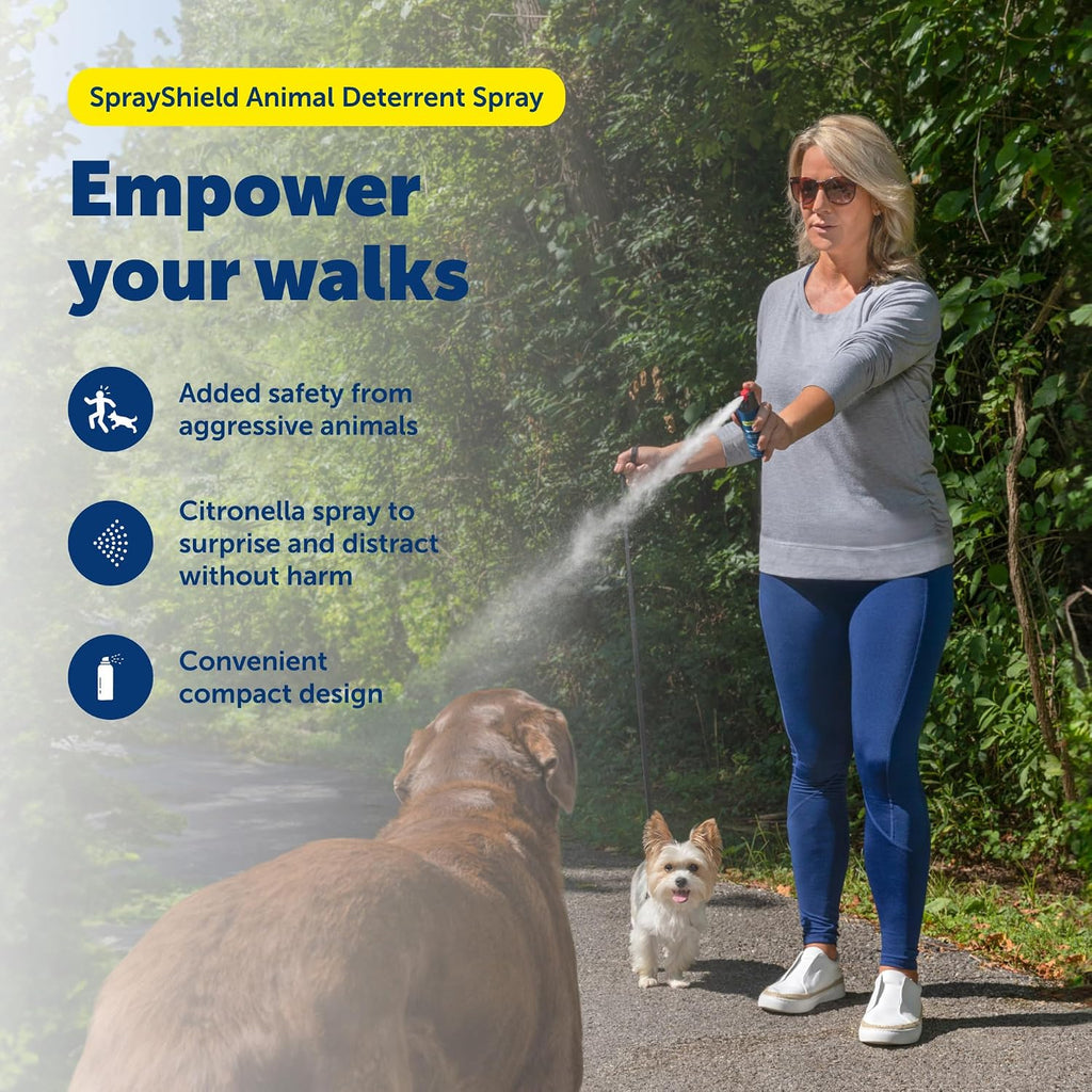 PetSafe SprayShield Animal Deterrent Spray with Clip, 2.1 oz