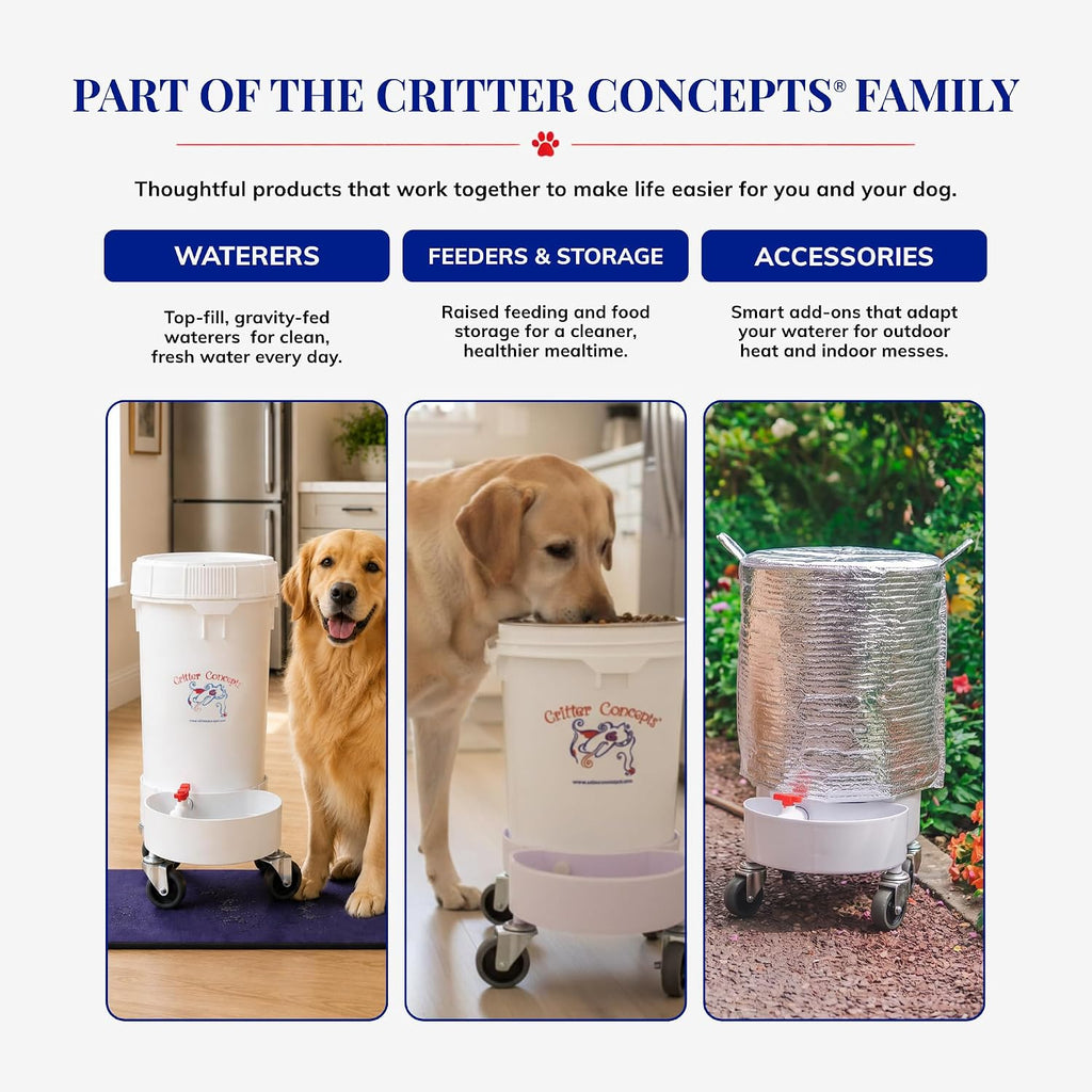 Absorbent Dog Water Bowl Mat, Quick Dry, Non-Slip, for Messy Drinkers