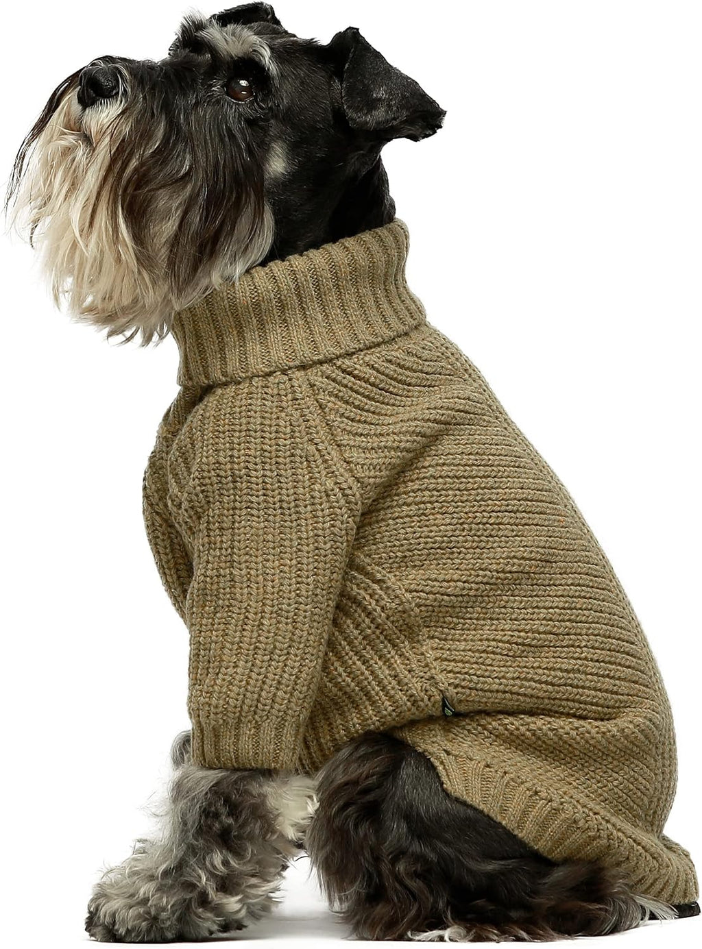 Fitwarm Thermal Knitted Dog Sweater Doggy Winter Coat Pet Clothes Doggie Turtleneck Jacket Puppy Outfits Cat Sweatsuit S