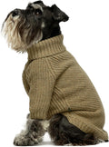 Fitwarm Thermal Knitted Dog Sweater Doggy Winter Coat Pet Clothes Doggie Turtleneck Jacket Puppy Outfits Cat Sweatsuit S