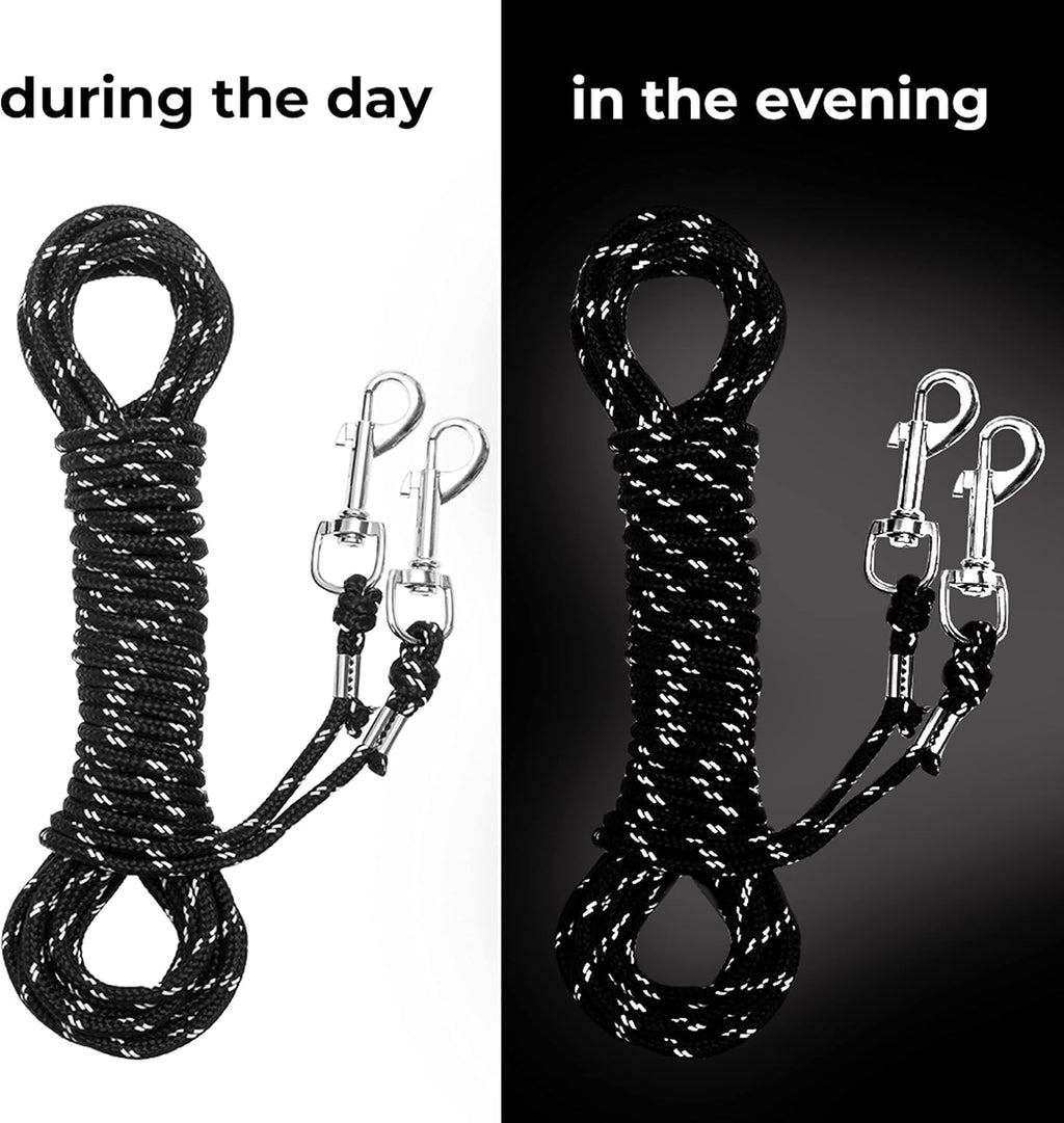 Long Cat Leash Reflective Pet Rope for Yard Walking Training Outdoor Use