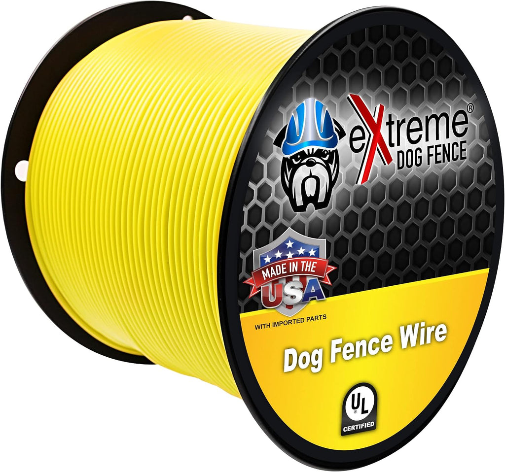Professional Electric Dog Fence Wire - Heavy Duty Direct Burial, 1000 Feet